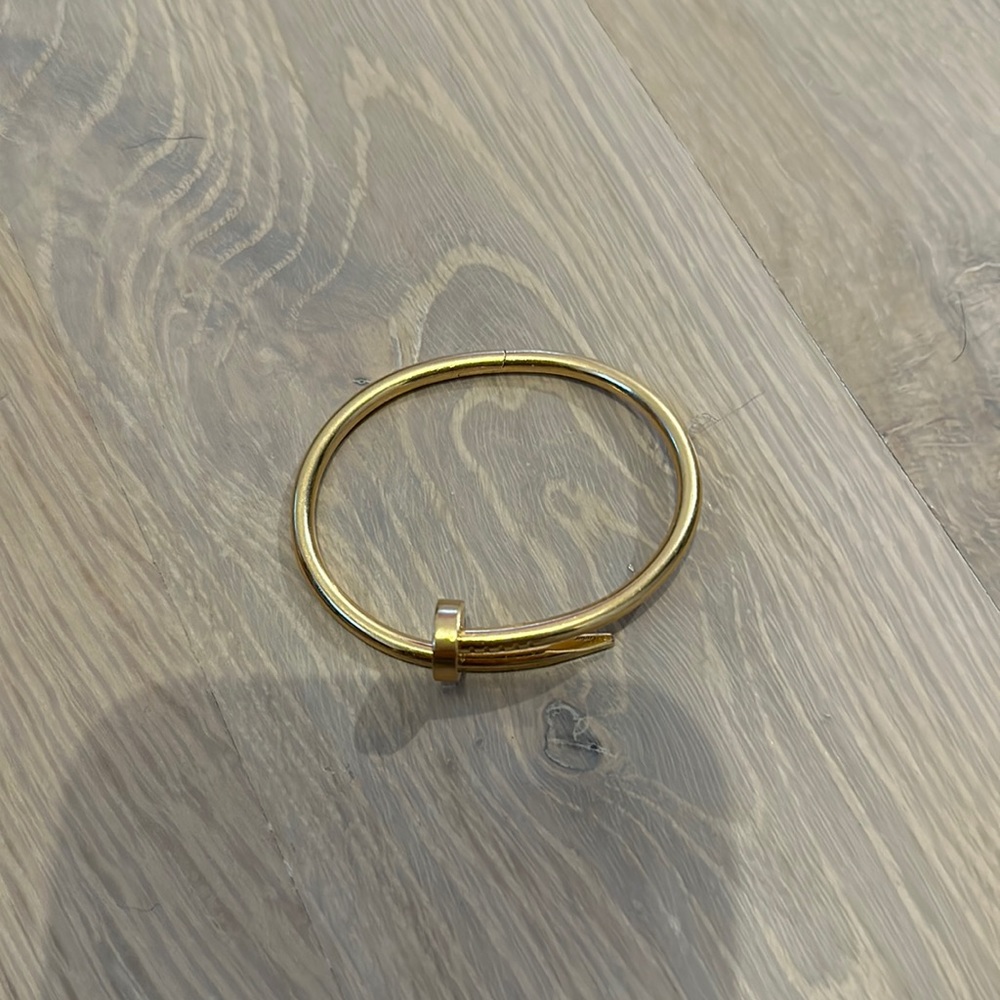 Cartier Juste un clou bracelet yellow gold 15mm AS-IS